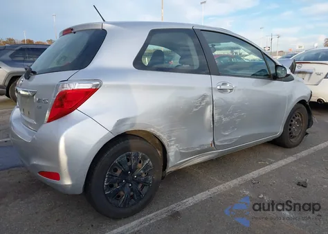 2012 Toyota Yaris Le из США, поврежденный, VIN JTDJTUD31CD502374